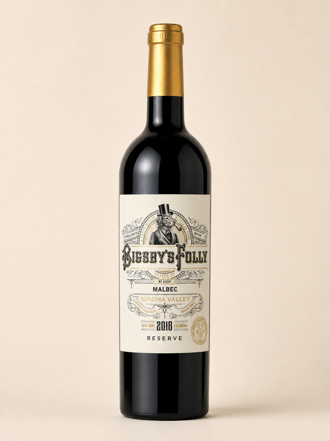 Bigsby's Folly Reserve Malbec, Sonoma Valley 2018