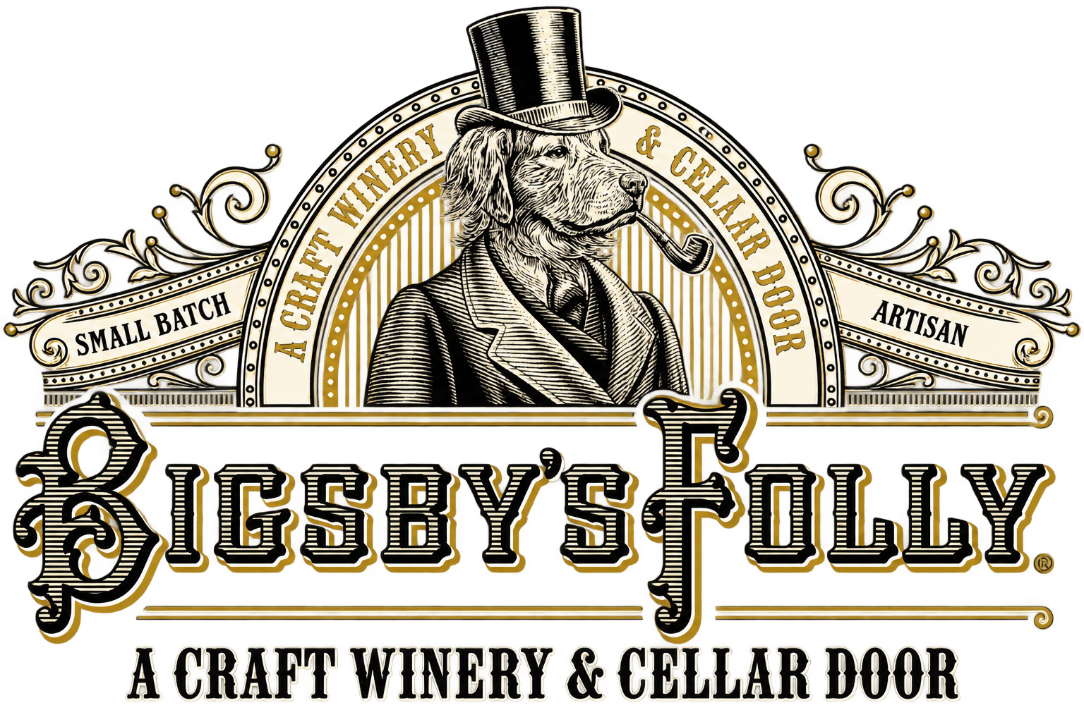 Bigsby's Folly — A Craft Winery & Cellar Door crest