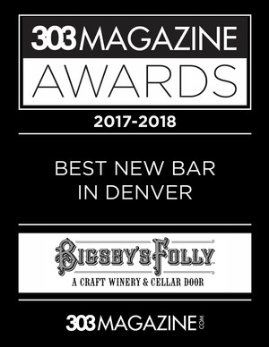 303 Magazine Awards Bigsby's Folly Best New Bar 2017-2018