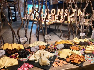 cheese display