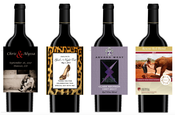 Custom Wine Label Gallery