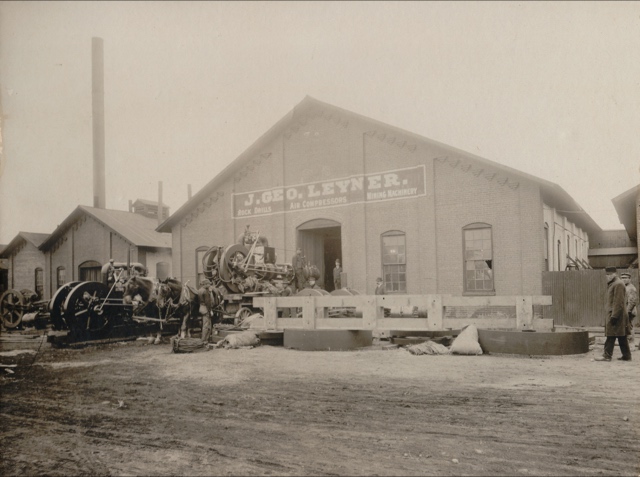 Our building in 1886